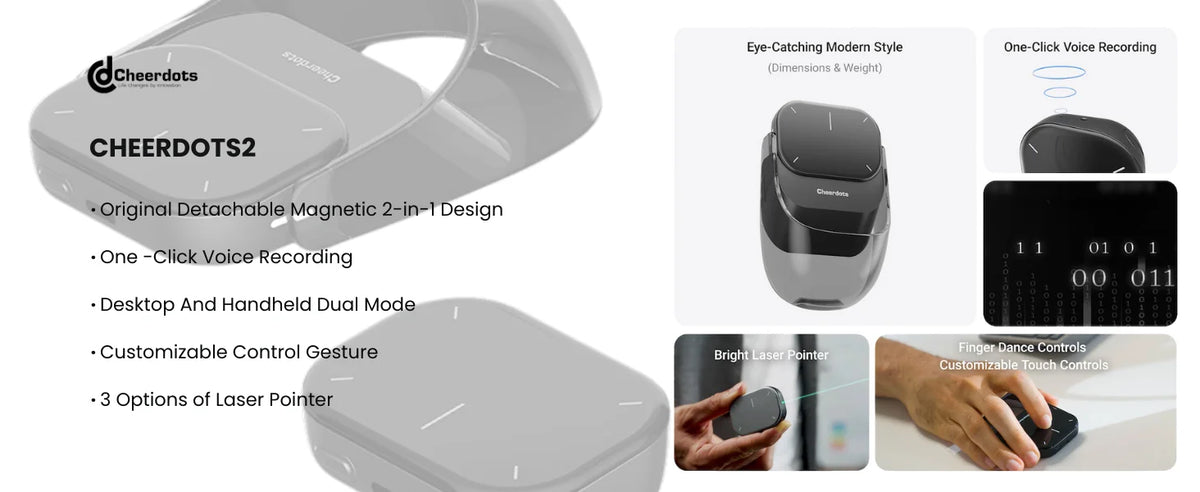 Swypio Detachable Air Mouse