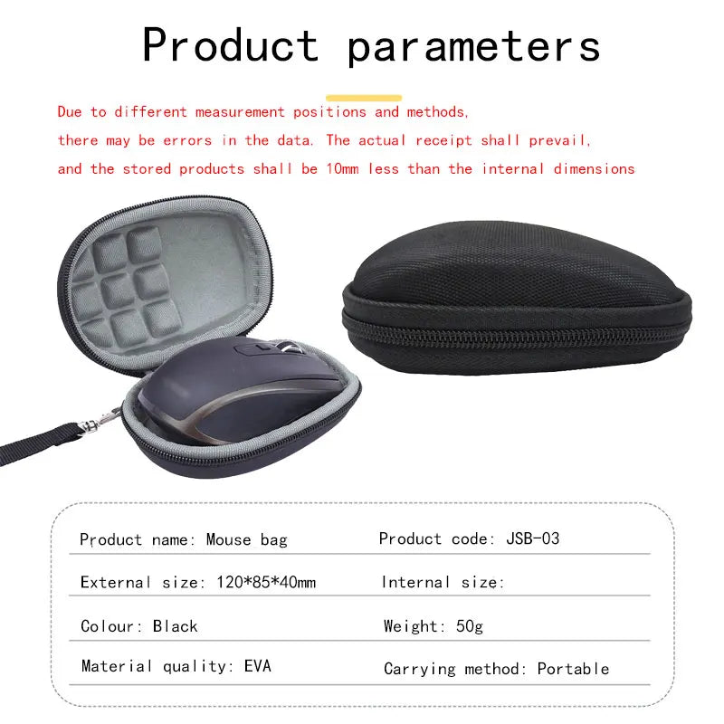 For Logitech M590 mouse case WLM210 storage bag protective case Lenovo WLM200 mouse hard shell M558 bag